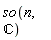 so(n, complex)