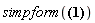 simpform(f*`&^`(v, u)+g*`&^`(u, v))