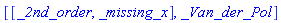 [[_2nd_order, _missing_x], _Van_der_Pol]
