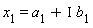 x[1] = a[1]+I*b[1]
