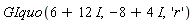 GIquo(6+12*I, -8+4*I, 'r')