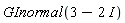 GInormal(3-2*I)