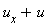 u[x]+u