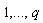 1, () .. (), q