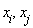 x[i], x[j]