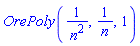 OrePoly(1/n^2, 1/n, 1)