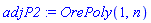 adjP2 := OrePoly(1, n)