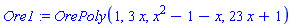 Ore1 := OrePoly(1, 3*x, x^2-1-x, 23*x+1)