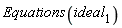 Equations(ideal[1])