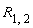 R[1, 2]