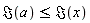 Im(a) <= Im(x)