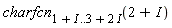 charfcn[1+I .. 3+2*I](2+I)