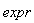 expr