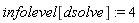 infolevel[dsolve] := 4