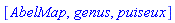 [AbelMap, genus, puiseux]