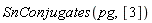 SnConjugates(pg, [3])