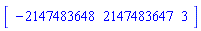 Array([-2147483648, 2147483647, 3])