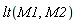 lt(M1, M2)