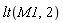 lt(M1, 2)