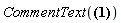 CommentText(_XML_Comment("This is a comment with two lines of text."))