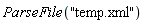 ParseFile("temp.xml")