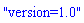 "version=1.0"