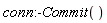 conn:-Commit()