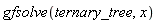 gfsolve(ternary_tree, x)