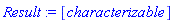 [characterizable]