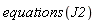 equations(J2)