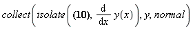 collect(isolate(F(x)^7*(`P'`*y+P(x)*`y'`+`Q'`)/`F'`+2*(F(x)^2+1)*(P(x)*y+Q(x))^3+5*F(x)^3*(P(x)*y+Q(x))^2 = 0, diff(y(x), x)), y, normal)
