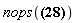 nops([1.1, 1.2, 1.3, 1.4, 1.5, 1.51, 1.52, 1.53, 1.6, 1.8, 1.9, 33, 36, 42, 45, 147, 185, 200, 201, 205, 257, 301, 310, 400, 515, 581, 815, 1000, 1001])