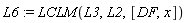 L6 := LCLM(L3, L2, [DF, x])