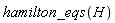 hamilton_eqs(H)