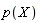 p(X)