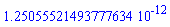 0.125055521493777634e-11