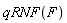 qRNF(F)