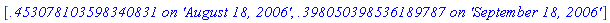 [module () export ModulePrint, date, amount; option implementation = "External/0x85a2460"; end module, module () export ModulePrint, date, amount; option implementation = "External/0x85a20c0"; end module]