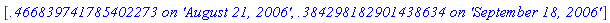 [module () export ModulePrint, date, amount; option implementation = "External/0x8309b9c"; end module, module () export ModulePrint, date, amount; option implementation = "External/0x865ed20"; end module]