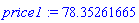 price1 := 78.35261665