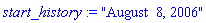 module () export monthDay, month, year, format, ModulePrint; option record; end module
