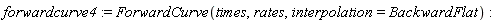 forwardcurve4 := ForwardCurve(times, rates, interpolation = BackwardFlat)