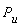 P[u]
