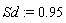 Sd := .95