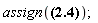 assign({P[d] = (-exp(r*`&Delta;t`)+exp(q*`&Delta;t`+sigma*`&Delta;t`^(1/2)))/(exp(q*`&Delta;t`+sigma*`&Delta;t`^(1/2))-exp(q*`&Delta;t`-sigma*`&Delta;t`^(1/2))), P[u] = -(exp(q*`&Delta;t`-sigma*`&Delta;t`^(1/2))-exp(r*`&Delta;t`))/(exp(q*`&Delta;t`+sigma*`&Delta;t`^(1/2))-exp(q*`&Delta;t`-sigma*`&Delta;t`^(1/2)))})