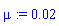 mu := 0.2e-1