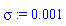 sigma := 0.1e-2