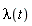 lambda(t)