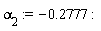 alpha[2] := -.2777: