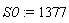 S0 := 1377